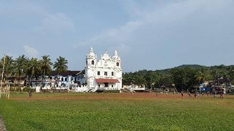 Maina Curtorim Church - Download Goa Photos